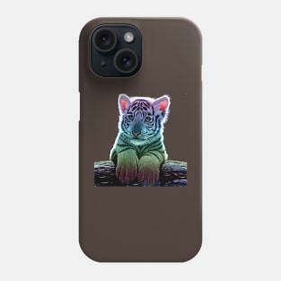 bebe tiger Phone Case