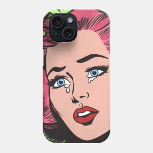 Don't Cry For Me Comic Girl Phone Case