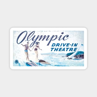 Olympic Drive-In Theatre Magnet