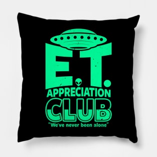 Alien E.T. UFO Believer Club Pillow