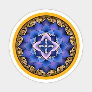 Mandala desert Magnet