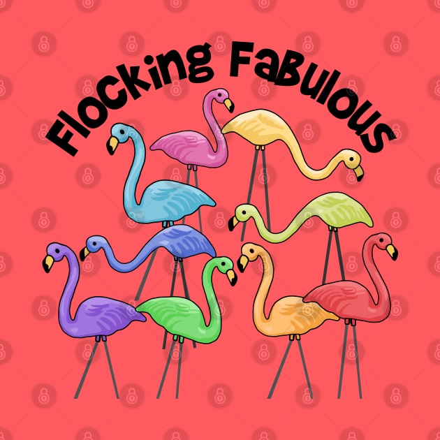 Flocking Fabulous Flamingos by Slightly Unhinged