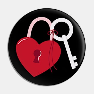 heart lock beautiful art Pin