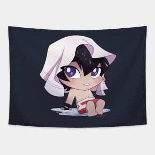 Pool Keith Chibi Tapestry