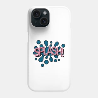 Splash pop art Phone Case