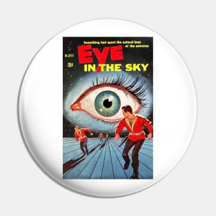 Vintage Eye In The Sky Pulp Novel Cover (1950s) Pin