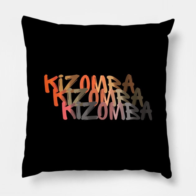 Dynamic Kizomba script Pillow by Bailamor