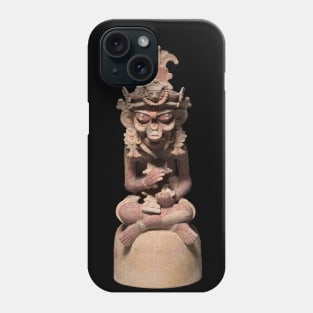 Human Monkey Maya Figurine Phone Case