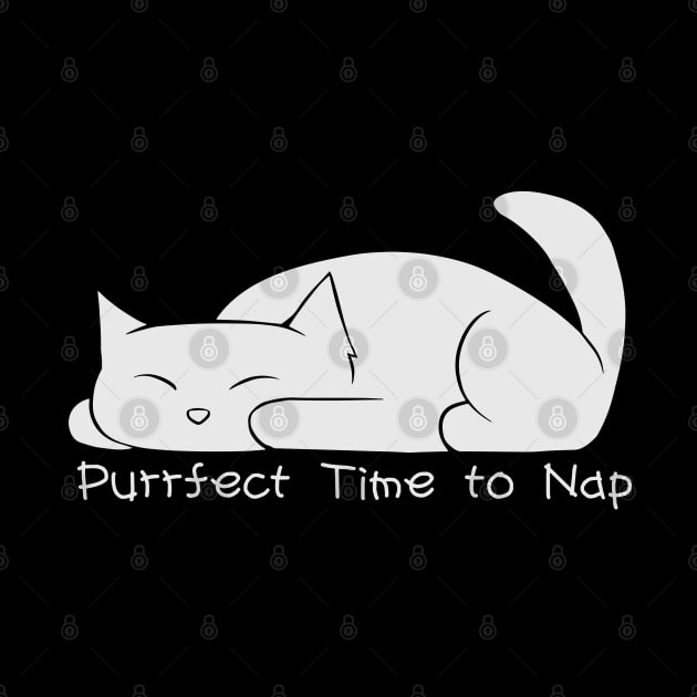 Perfect, Time to Nap by Hashed Art