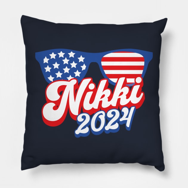 Nikki Haley for president Pillow by Yurko_shop