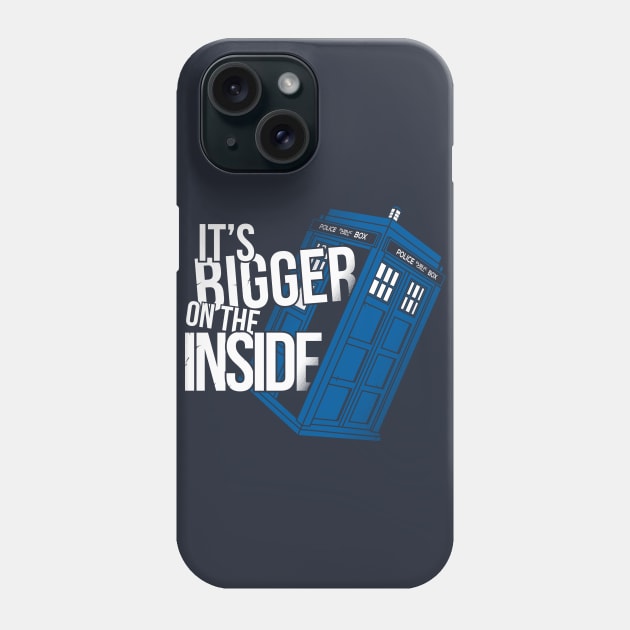 Bigger on the inside Phone Case by AmdyDesign