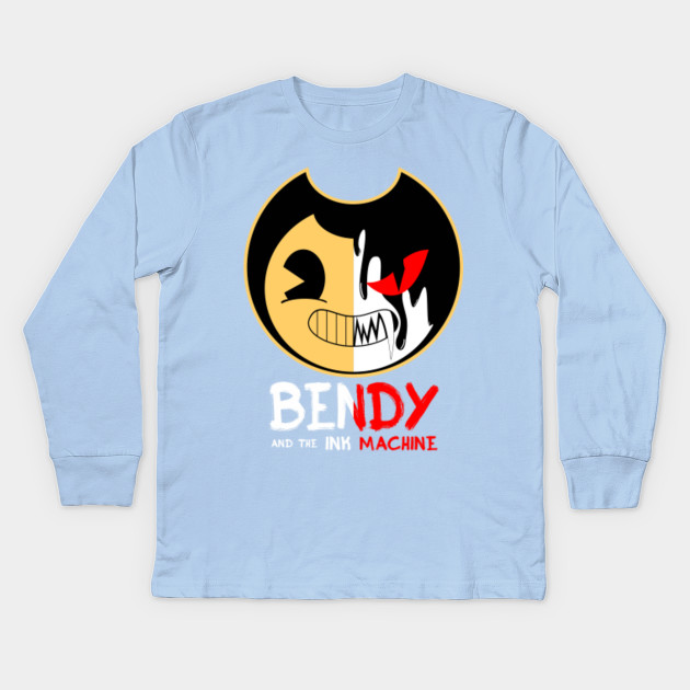 Bendy And The Ink Machine Kids Shirt - bendy and the ink machine bendy kids long sleeve t shirt teepublic