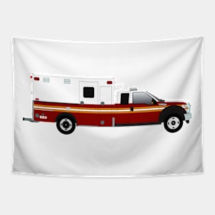 Type I Ambulance - Red and White Tapestry