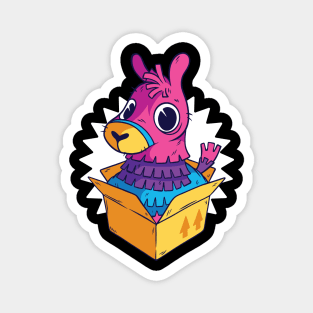 Pinata Lama Box Magnet