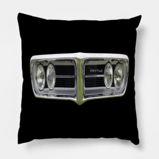 Pontiac Firebird classic 1960s American car minimalist squeezed grille Pillow