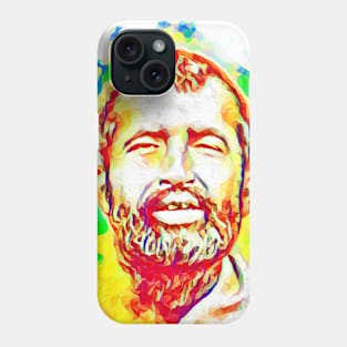 Ramakrishna Colourful Portrait | Ramakrishna Artwork 10 Phone Case