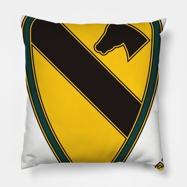 1st Cavalry Division Pillow by MBK