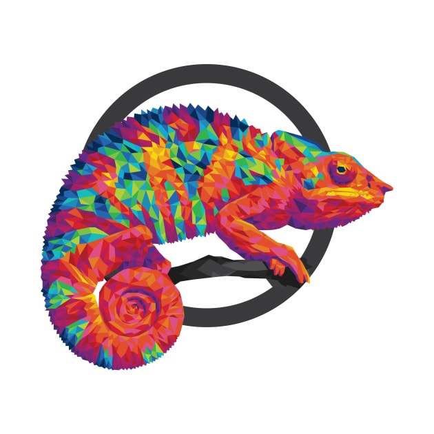 Geo Chameleon by polliadesign