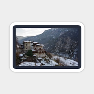 Dietrobeseno in Trentino, Italy Magnet