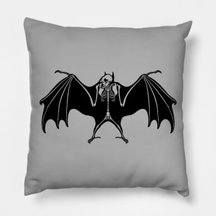 Bat Bones Pillow