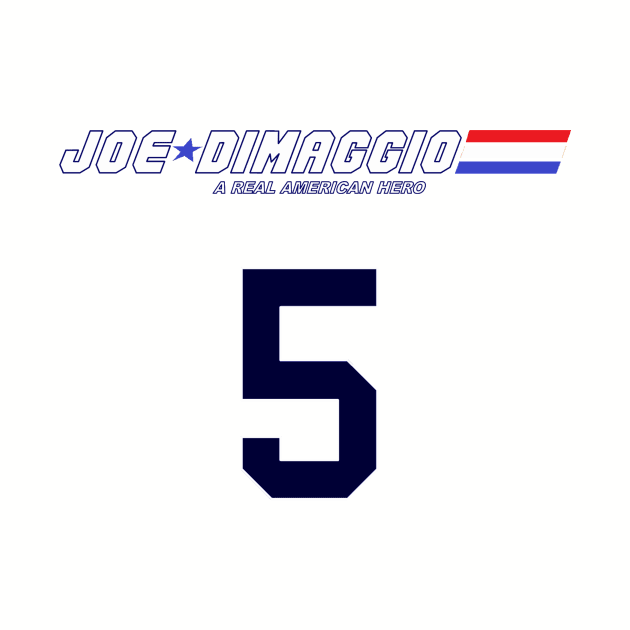 Joe DiMaggio: A Real American Hero (Navy Number) by KyleHarlow