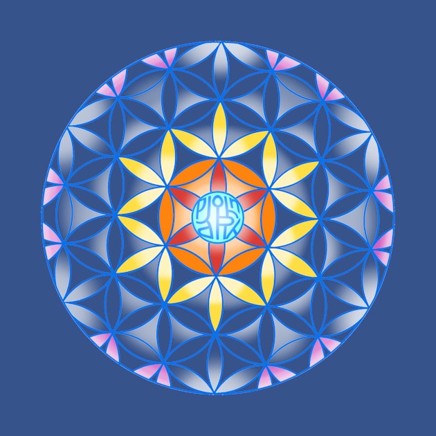 Flower of Life  V2 by JohnParkArt