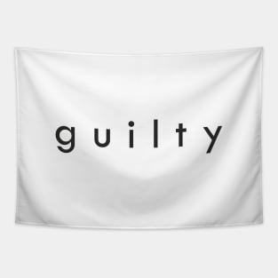 GUILTY Tapestry