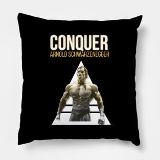 Arnold Schwarzenegger Conquer Pillow