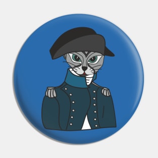 Cat soldier Pin