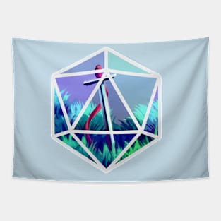 Fighter D20 Tapestry