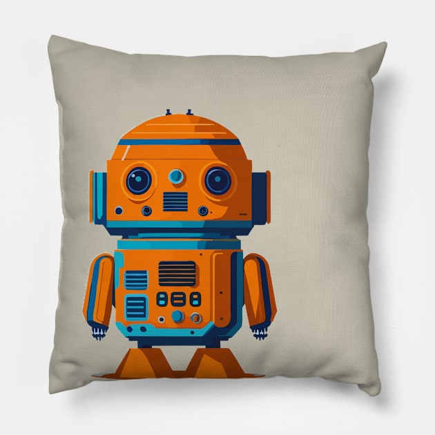 Cute Droid Pillow by SpriteGuy95