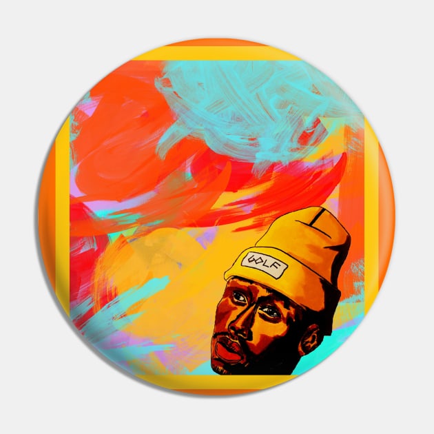 Tyler The Creator Golf Pin by dripstop