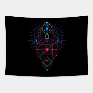 Sacred Geometry Tapestry