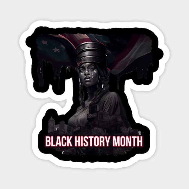 Black History Month Magnet by Pixy Official