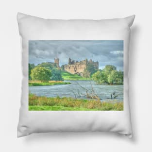 Linlithgow Palace HDR ( Wentworth Prison in Outlander TV series ) Pillow