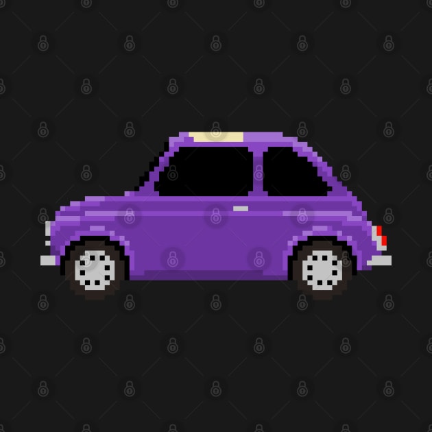 Fiat 500 Pixelart by retsbor10@comcast.net