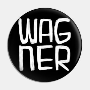 Classical Composer, Richard Wagner. Pin