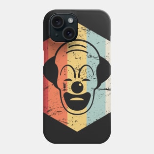 Retro Vintage Creepy Clown Icon Phone Case