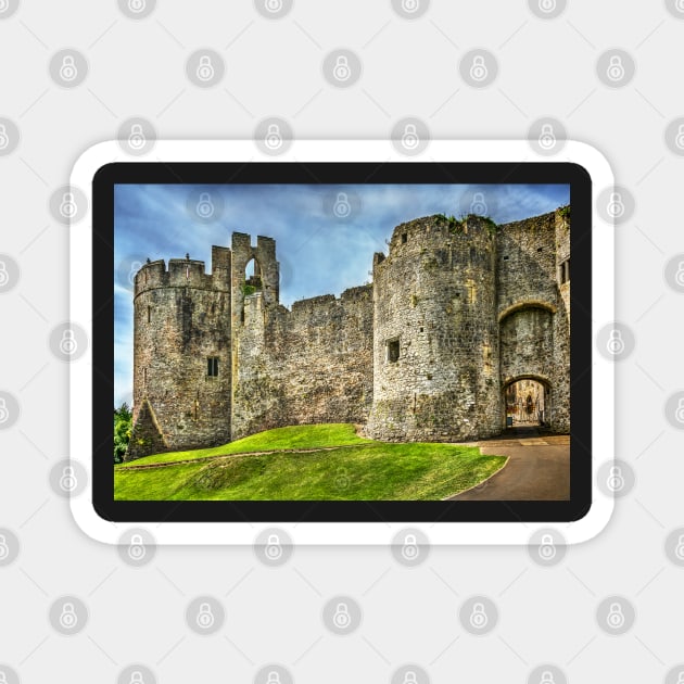 Gateway to Chepstow Castle Magnet by IanWL