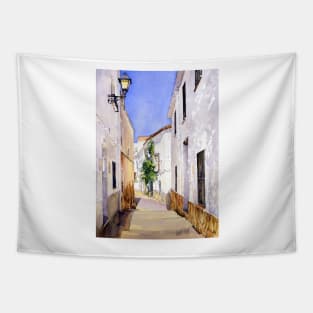 An Old Street In Padules Tapestry