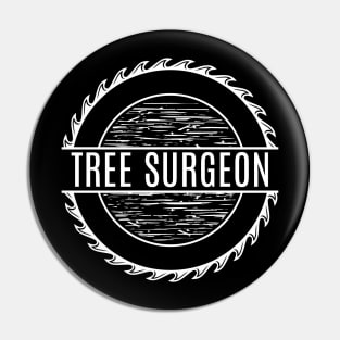 Tree Surgeon & Arborist - Chainsaw Design Pin