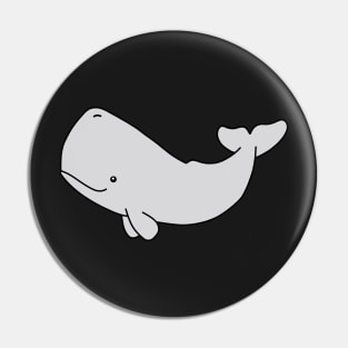 Cartoon Sperm Whale Pin