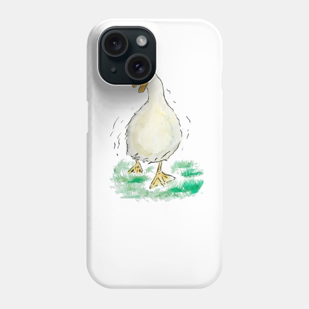 Donald the Duck Phone Case by Poppy May