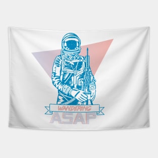 Wandering Space Explorer Tapestry