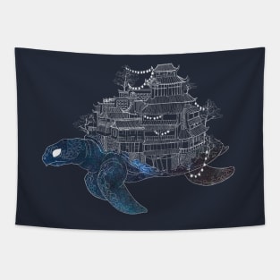 Space Turtle Tapestry