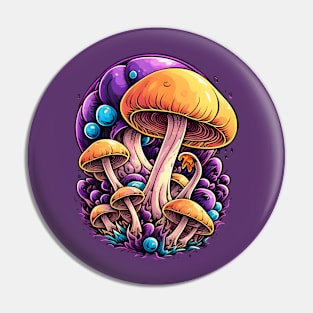 Mushrooms Pin