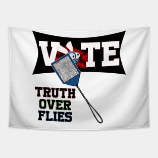 Truth Over Flies Fly Swatter Tapestry