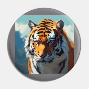 Giant Siberian Tiger Pin