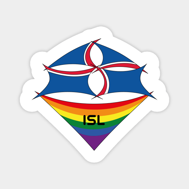 Iceland  pride flag Magnet by Pride_Art