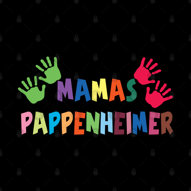 Mamas Pappenheimer Hand Prints by Miozoto_Design